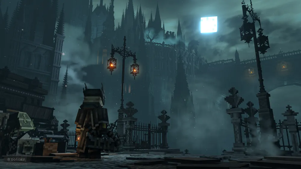 Bloodborne x Minecraft