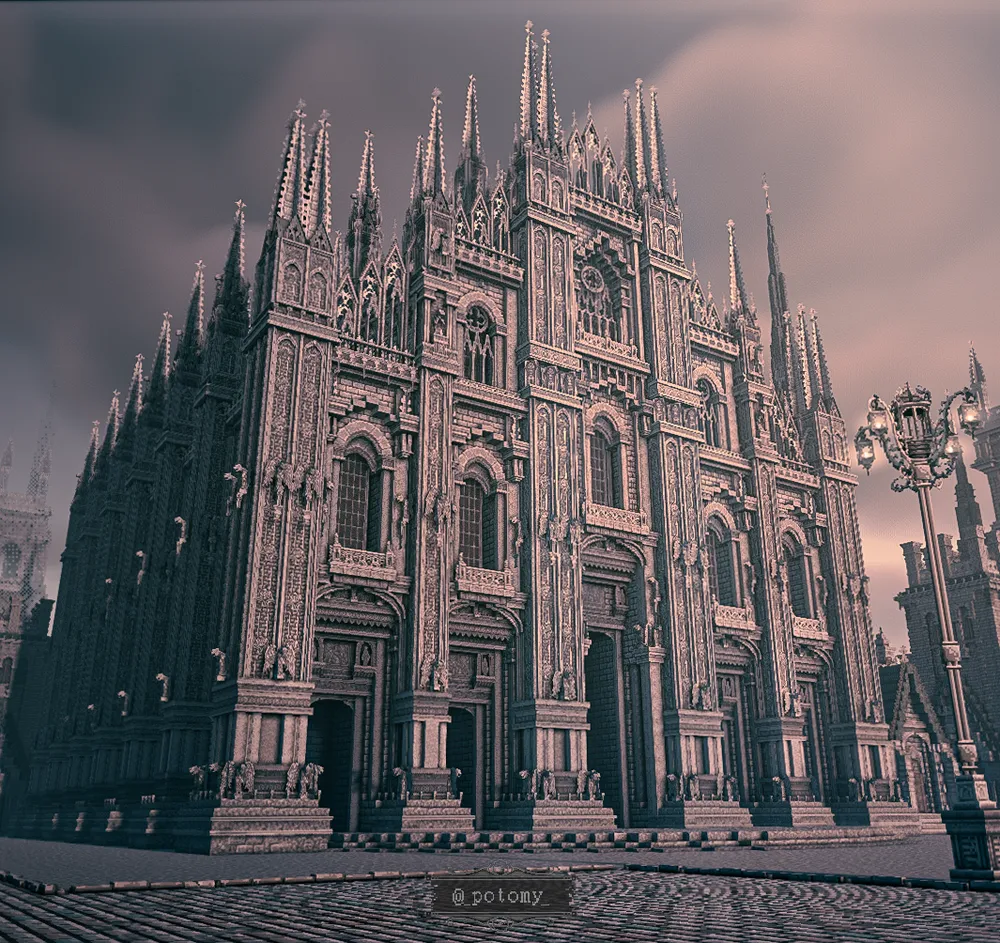 Minecraft - Milan Cathedral