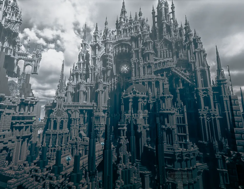 1 month of Building in Minecraft