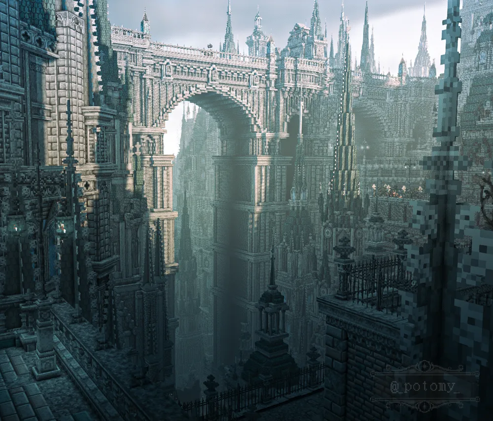 Yharnam’s Great Bridge..